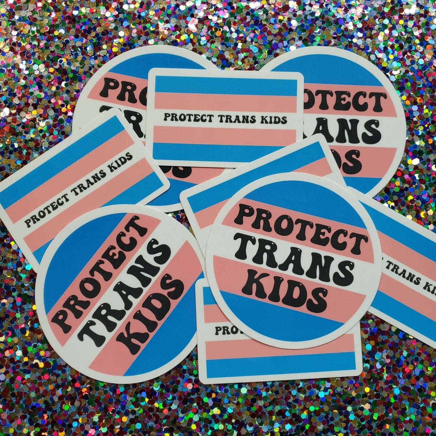 Protect Trans Kids Sticker, Protect Trans Youth Sticker, Trans Rights are Human Rights