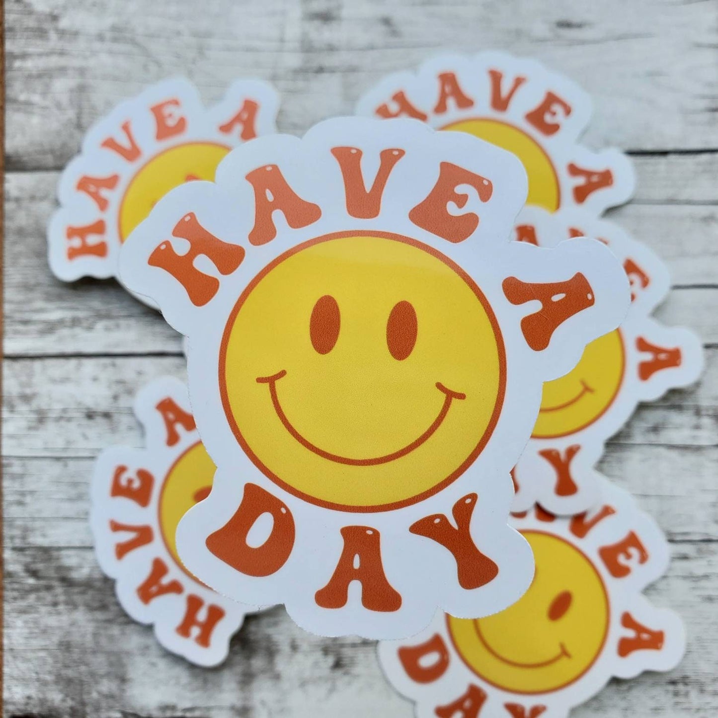 Have a Nice Day Sticker, Smiley Sticker, Happy Decal, Emoji Sticker