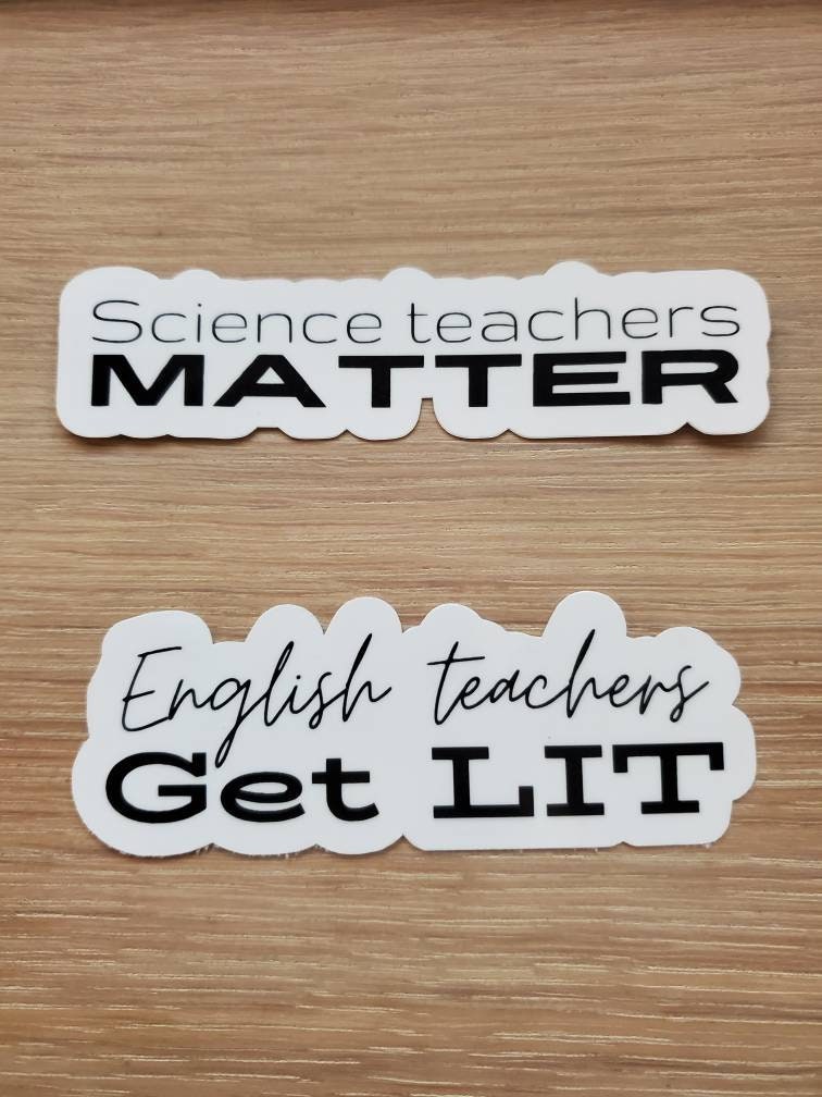 Science Teacher Sticker, Teacher Sticker, Science Teachers Matter Sticker
