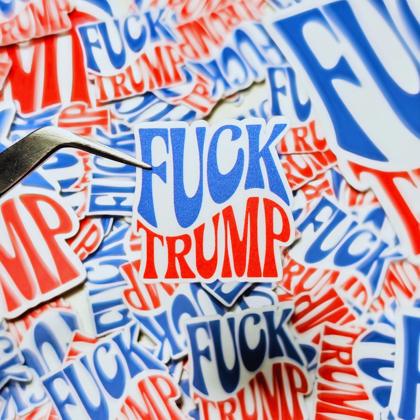 Fuck Trump Sticker | Trump Sucks | FDT |Anti-Trump Vinyl Decal