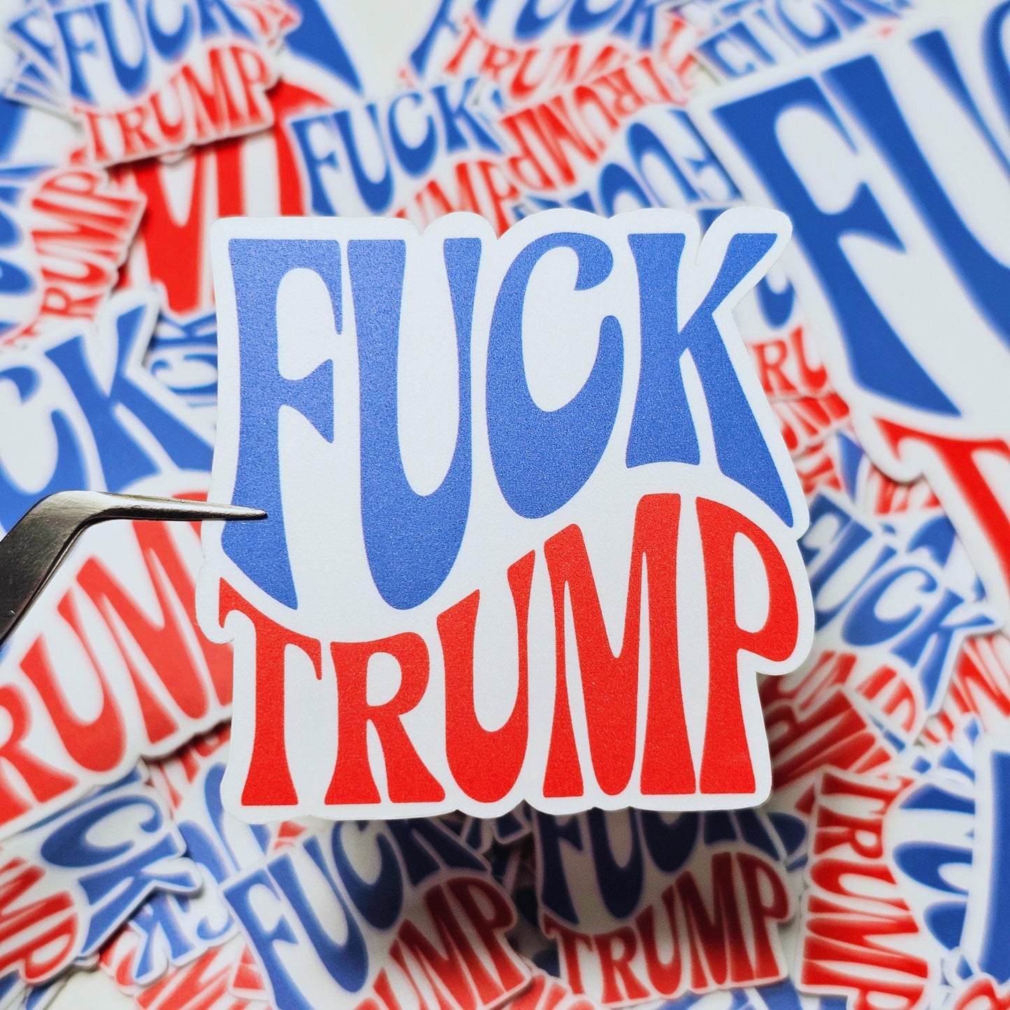 Fuck Trump Sticker | Trump Sucks | FDT |Anti-Trump Vinyl Decal
