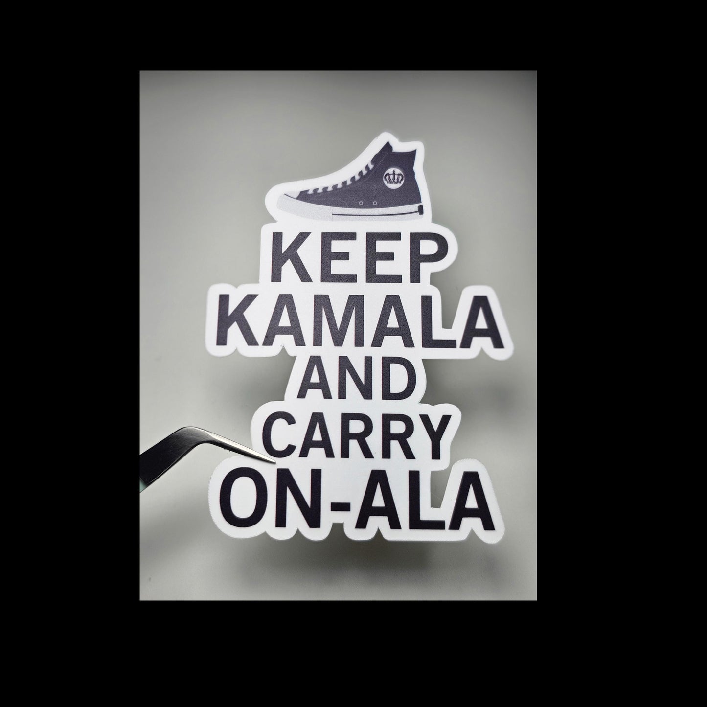 Keep Kamala and Carry On Sticker - Kamala Harris 2024 - Election 2024 Gift - SNL Kamala Harris - Madam President