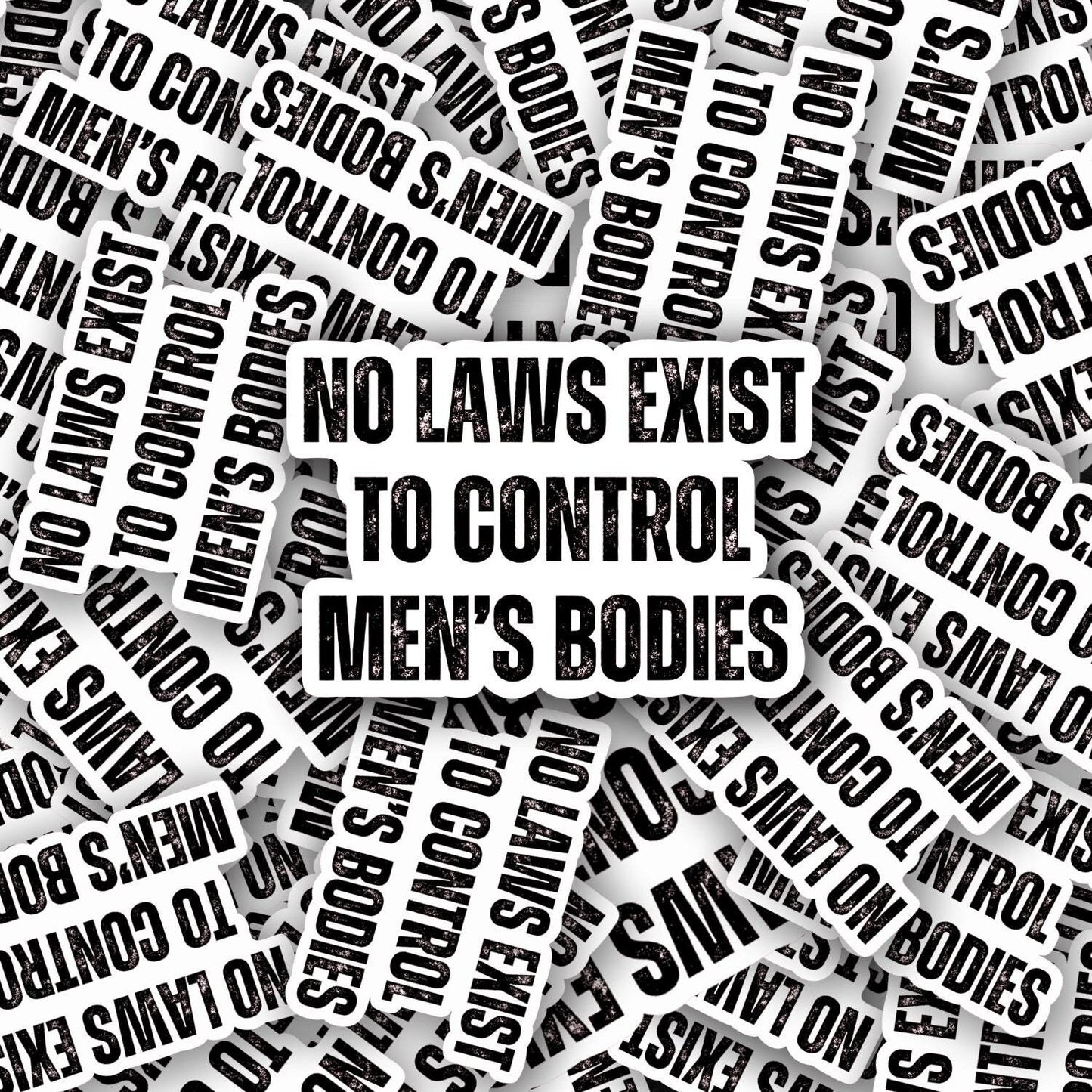 My Body My Choice Sticker | Feminist Statement | Pro Choice Vinyl Sticker | Women's Rights | Consent Matters | Activism