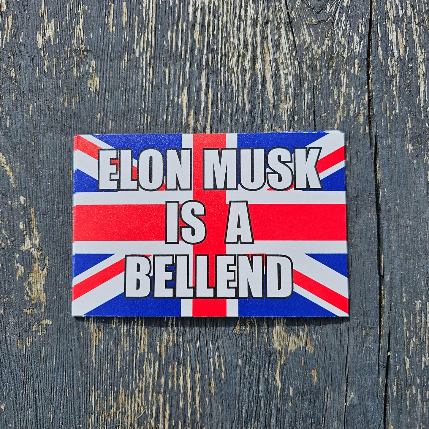 Anti-Elon Musk Bumper Sticker | "Elon Musk is a Bellend" Vinyl Decal | Inspired by UK Activist Group 'Everyone Hates Elon'