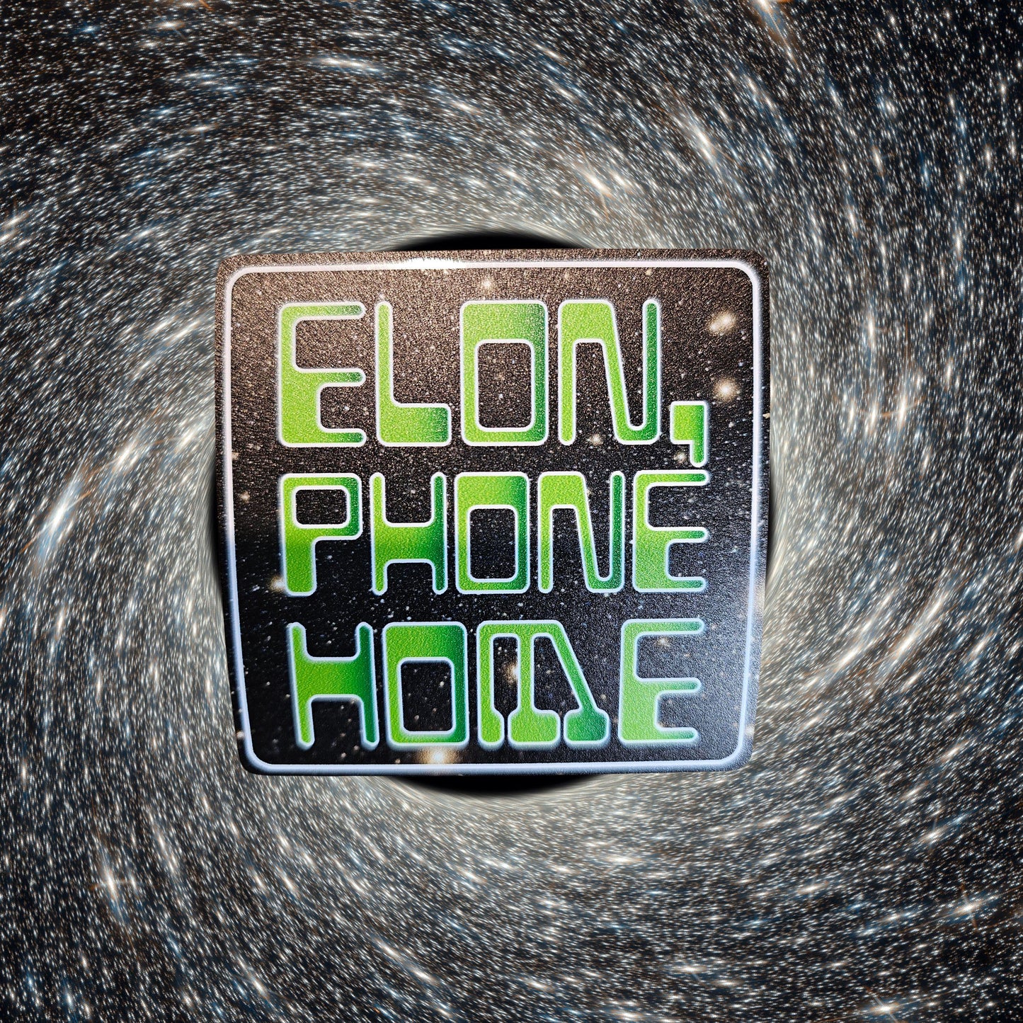 Elon Phone Home Sticker | F Elon and the Felon | Deport Elon | Stop Musk | Anti-Trump