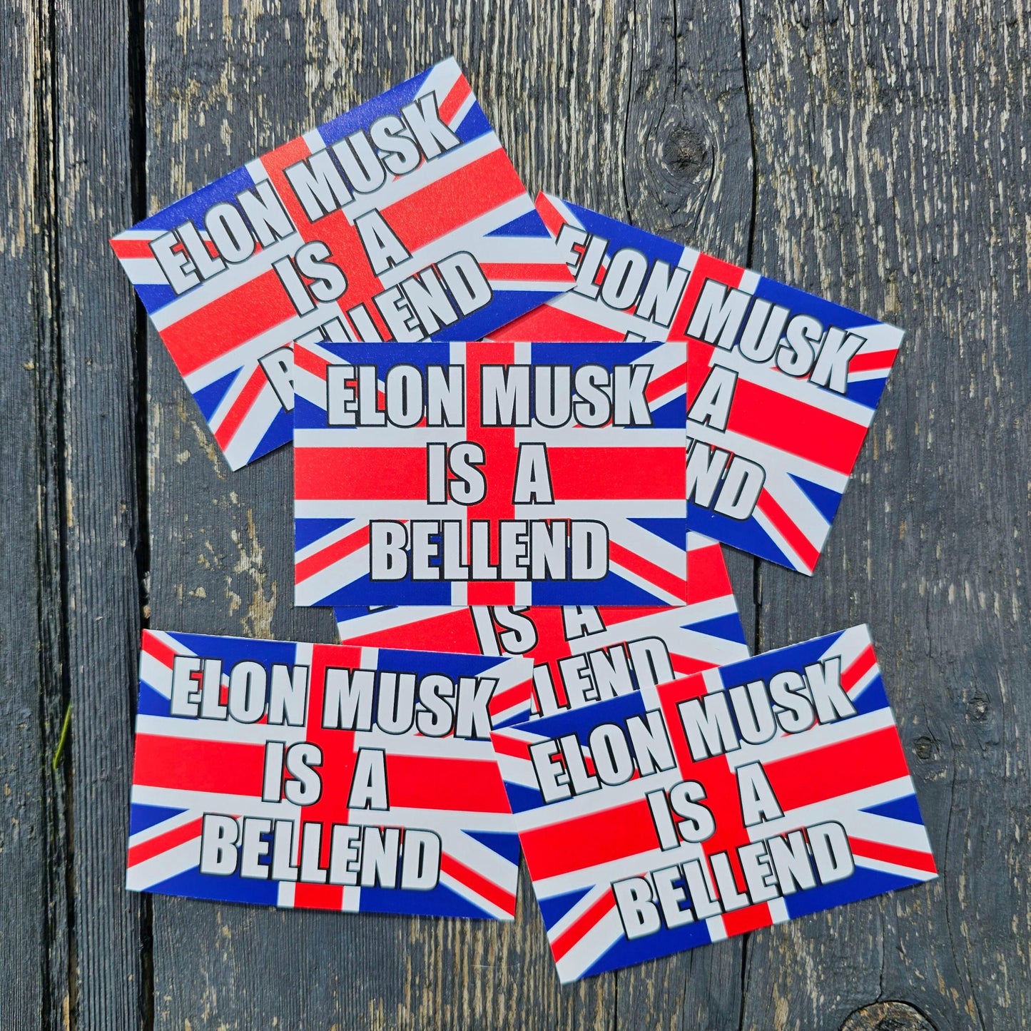 Anti-Elon Musk Bumper Sticker | "Elon Musk is a Bellend" Vinyl Decal | Inspired by UK Activist Group 'Everyone Hates Elon'