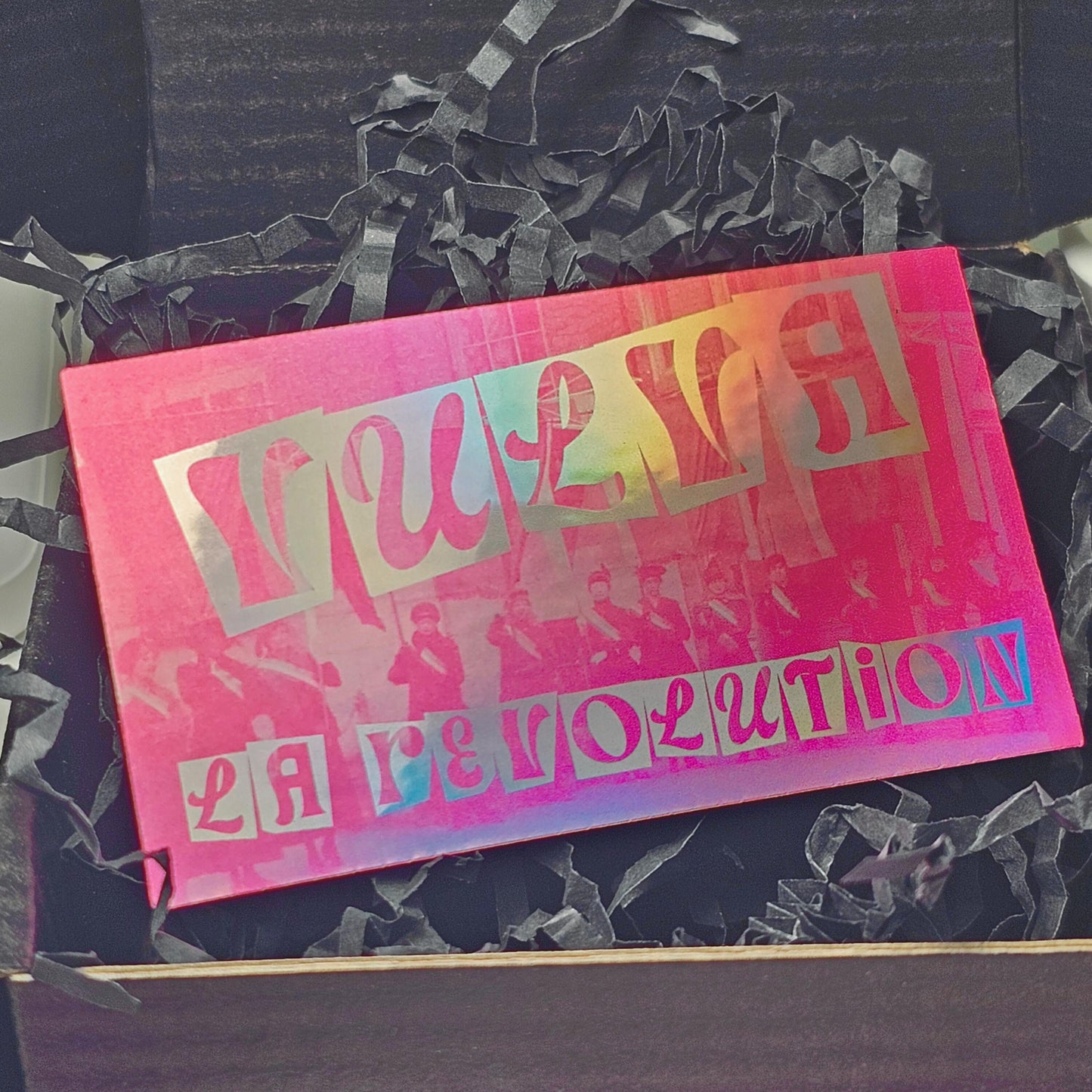 Feminist Sticker – VULVA LA RÉVOLUTION Protest Vinyl for Queer, Punk, and Intersectional Activism