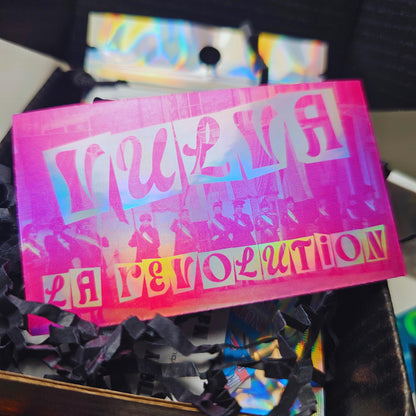 Feminist Sticker – VULVA LA RÉVOLUTION Protest Vinyl for Queer, Punk, and Intersectional Activism