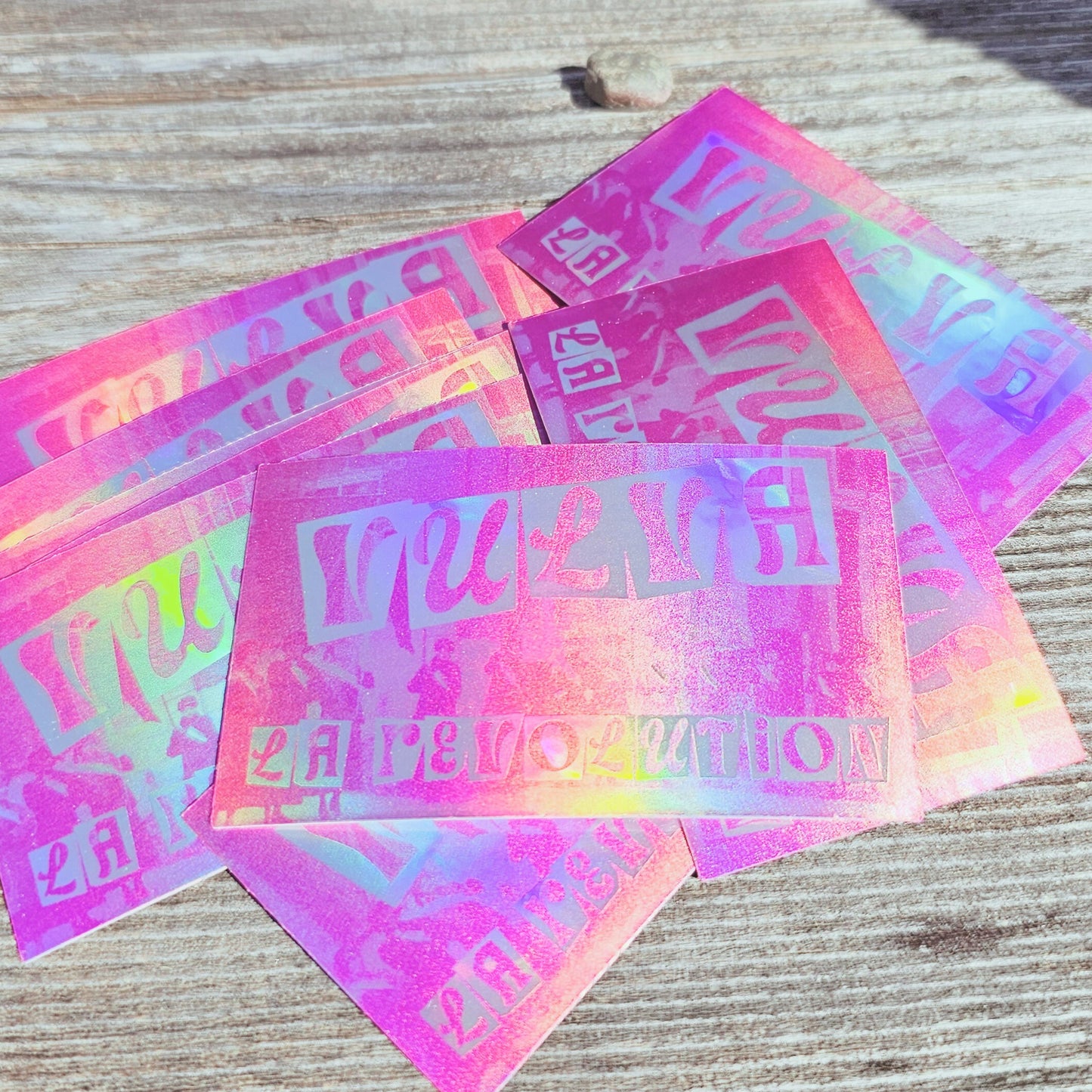 Feminist Sticker – VULVA LA RÉVOLUTION Protest Vinyl for Queer, Punk, and Intersectional Activism