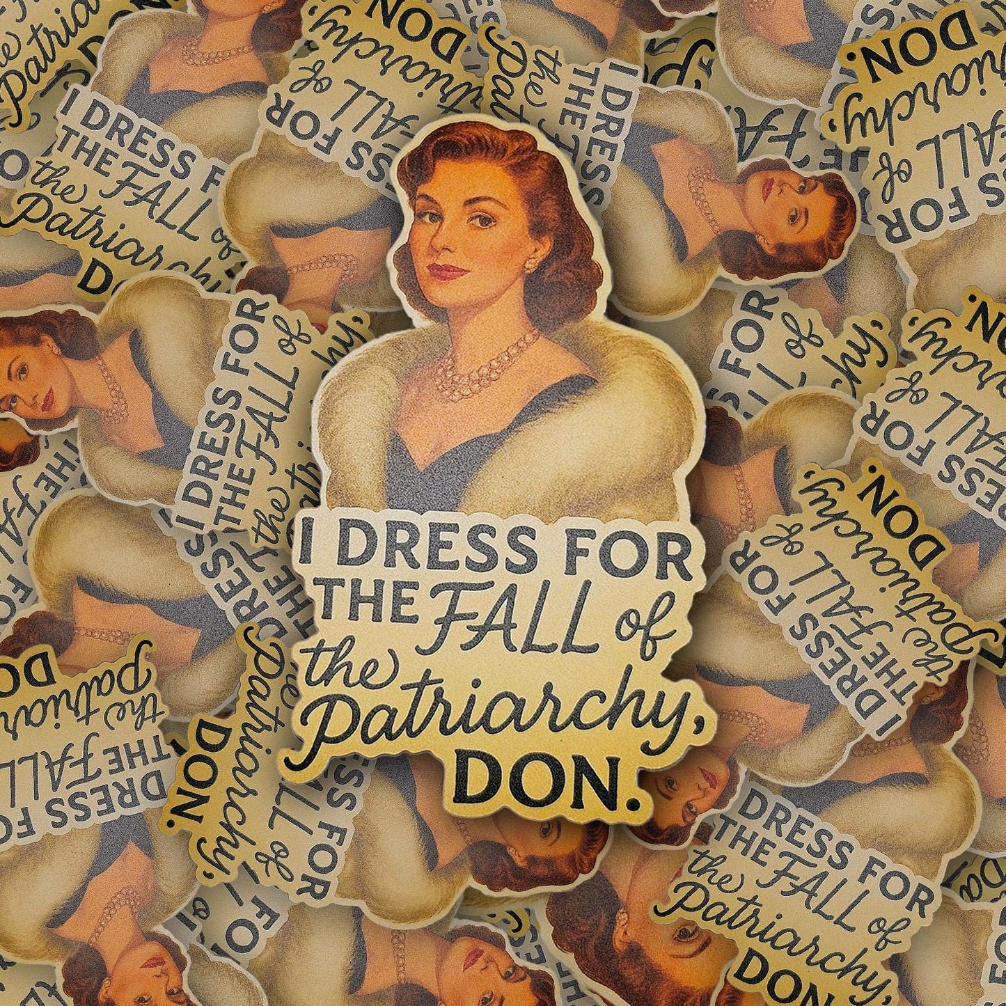 Fuck The Patriarchy | Feminist Vinyl Sticker | Smash The Patriarchy | Fall of the Patriarchy | Political Vinyl Decal