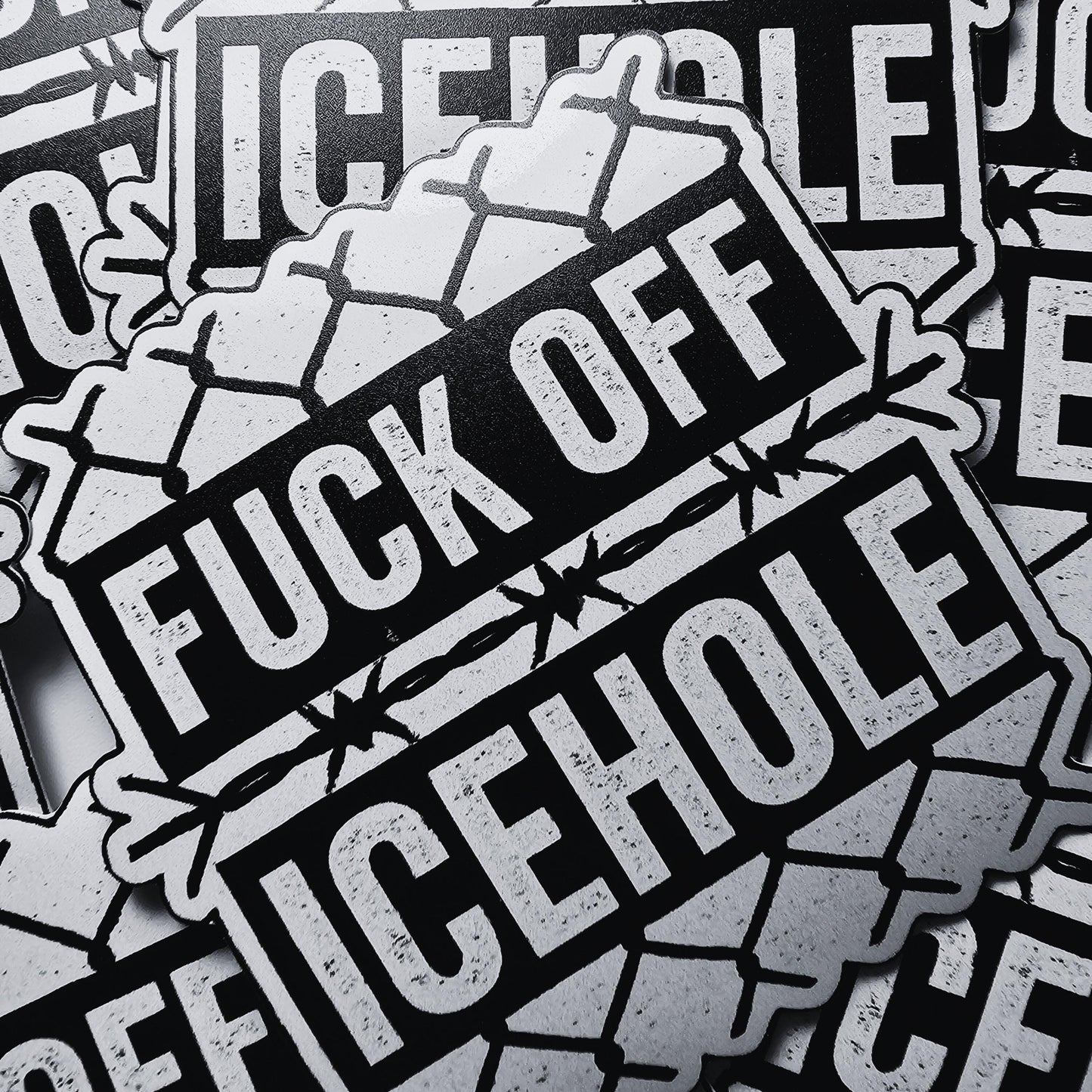 Abolish ICE Sticker | ICEhole Decal | Mini Sticker Packs
