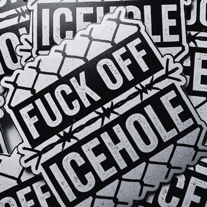 Abolish ICE Sticker | ICEhole Decal | Mini Sticker Packs